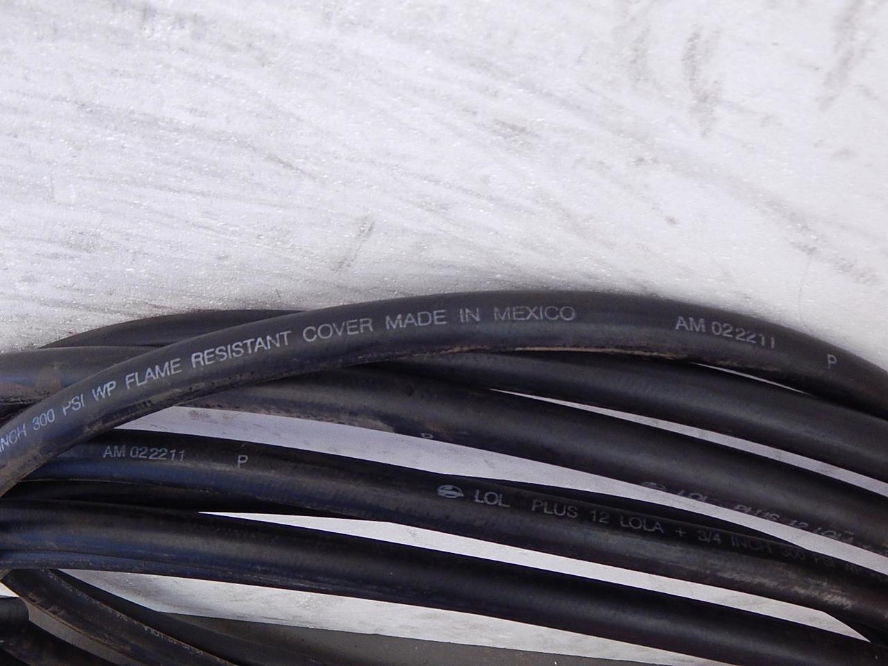 Gates LOL PLUS 12 LOLA AM022211 3/4 In 300 Psi Flame Resistant